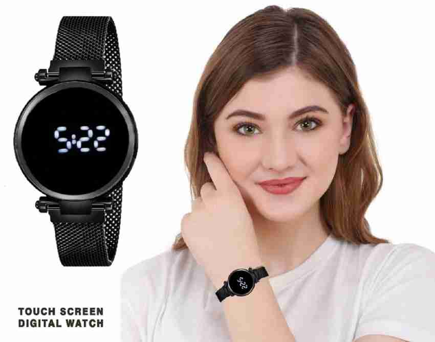just like Magnetic Buckle Strap Digital Watch For Girls Buy just