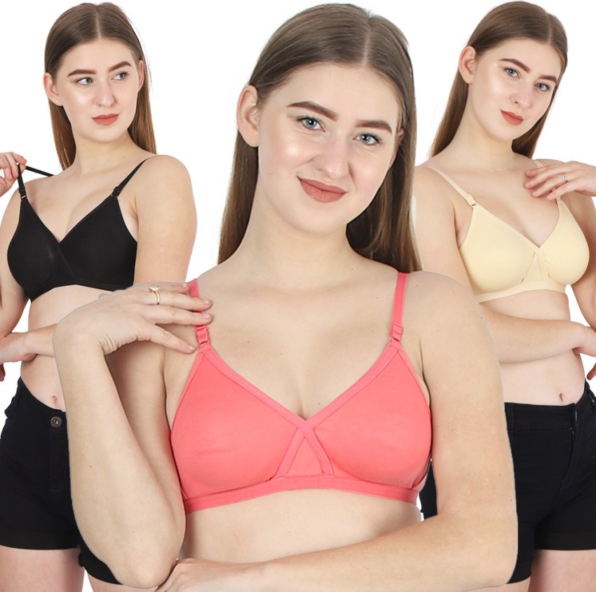 Buy X-WELL Women Full Coverage Non Padded Bra Online at Best