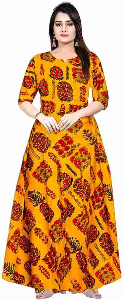 SILVER ORGANISATION Women Gown Multicolor Dress Buy SILVER ORGANISATION Women Gown Multicolor Dress Online at Best Prices in India Flipkart
