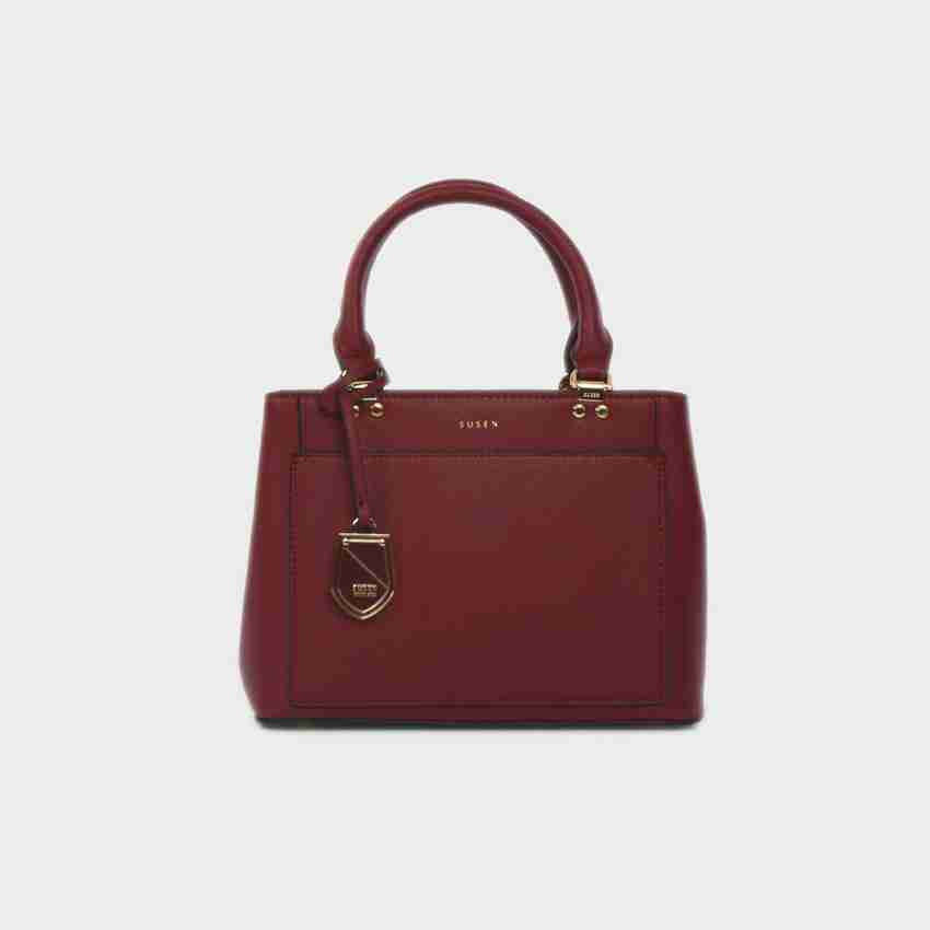 Buy susen Women Red Handbag Wine Red Online Best Price in India Flipkart