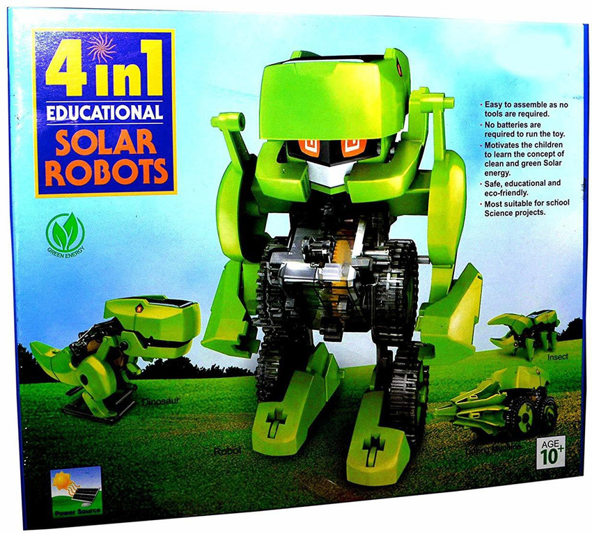 4 in 1 educational solar robot clearance