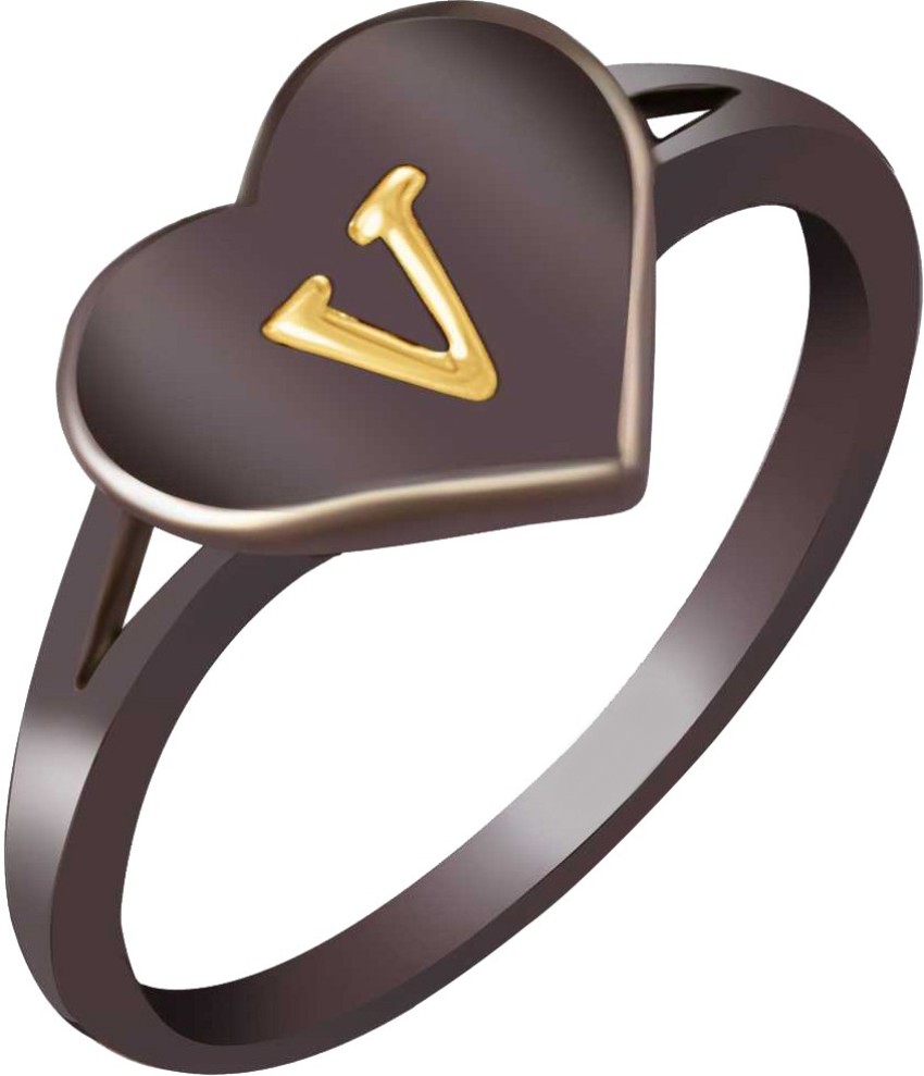 V alphabet clearance ring