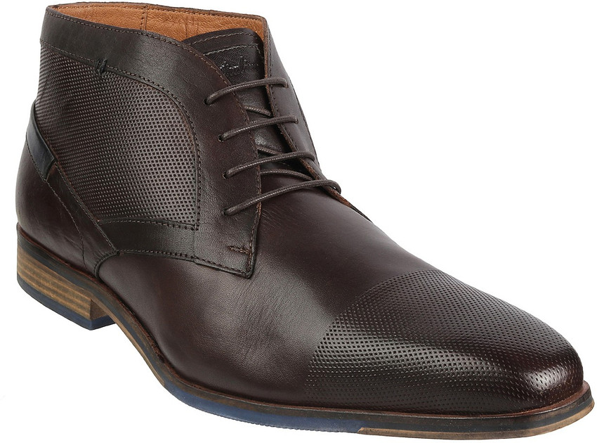 AUSTRALIAN Genuine Leather Mid Top Ankle Length Semi Formal Shoes For Men Derby For Men Buy AUSTRALIAN Genuine Leather Mid Top Ankle Length Semi Formal Shoes For Men Derby For Men Online at Best Price
