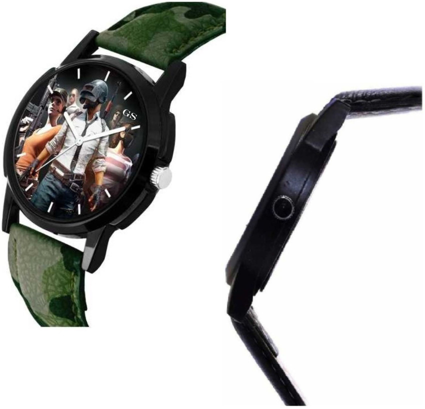 Green Scapper Analog Watch For Boys Buy Green Scapper Analog Watch For Boys VFI 156 Multicolor Leather Strap Army PUBG Online at Best Prices in India Flipkart
