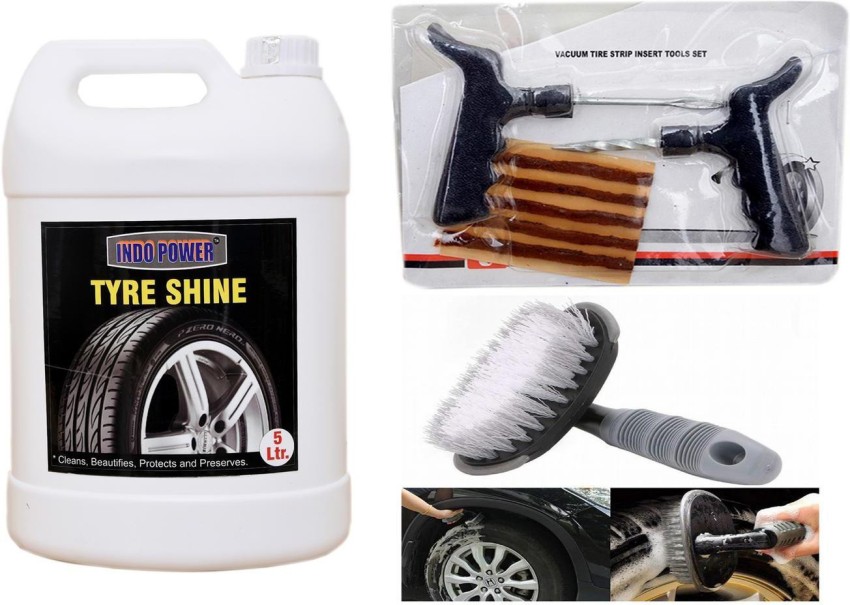 Buy Indopower Ff1112 Car 5X Rubbing, Scratch Remover, All Tyre Cleaning  Brush Kit, AHh1116 Online At Price ₹2072