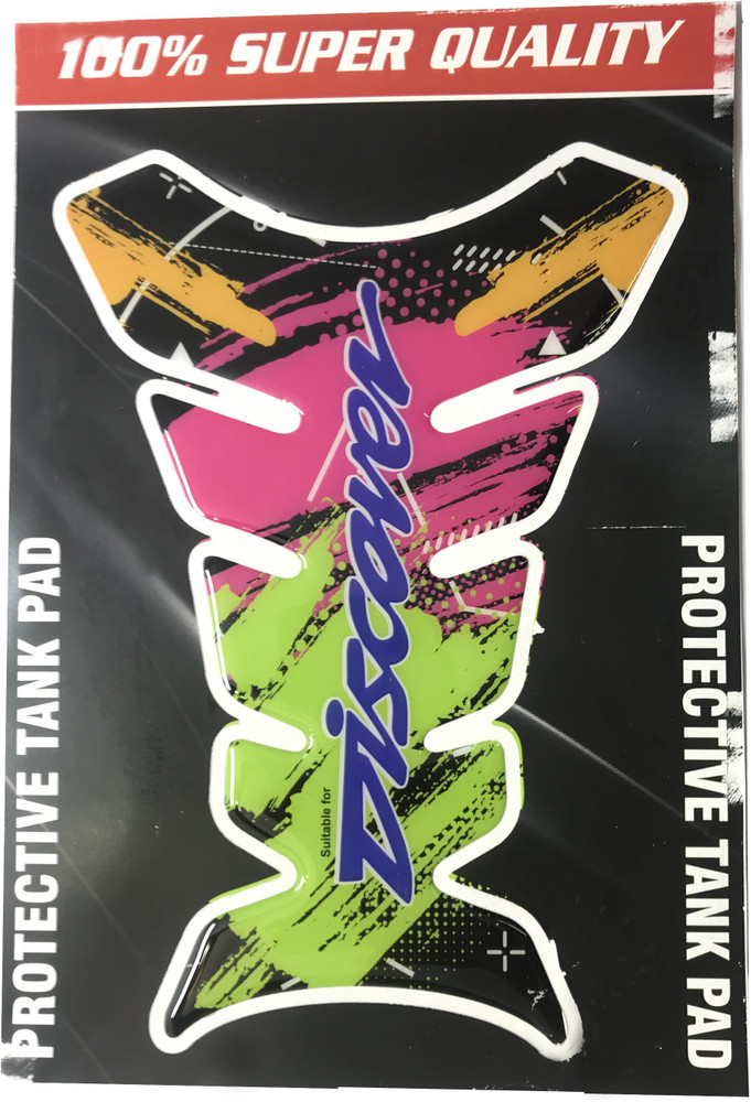 indian mega mart Sticker for Bike Mudguard Sides Number plates