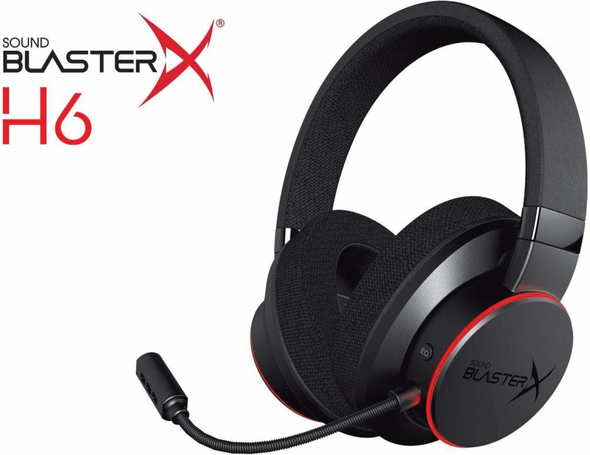 CREATIVE Sound BlasterX H6 USB Gaming Headset Bluetooth Headset