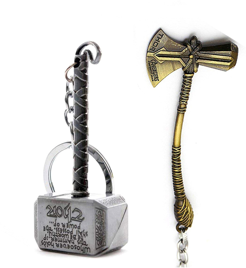 Thor hammer keychain flipkart store