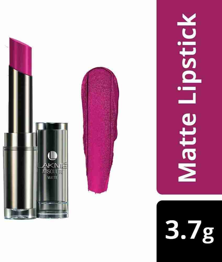 Lakme Absolute Sculpt Studio Hi-Definition Matte Pink Flash Lipstick B001  3.7 g