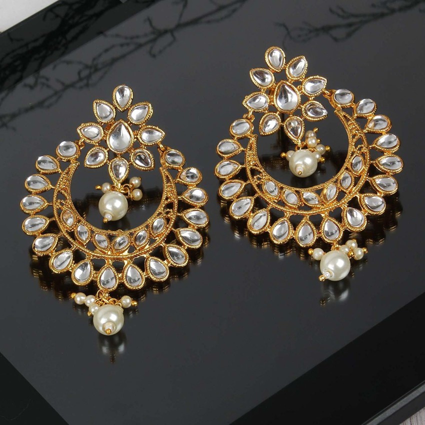 Party Wear Heavy Earrings  Buy Party Wear Heavy Earrings online in India