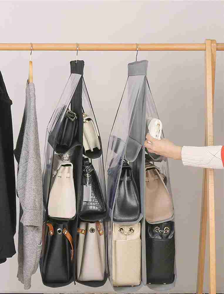 Buy Everbuy 6 Pocket Foldable Hanging Purse Handbag Organizer for