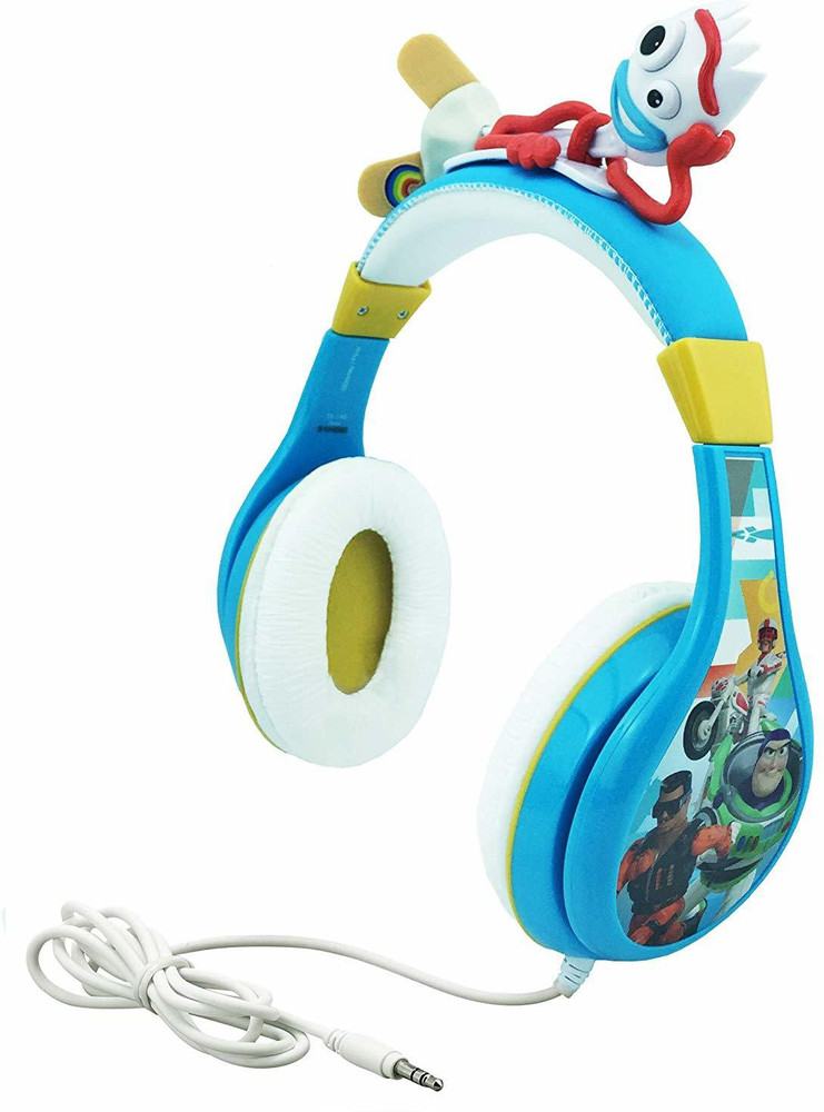 Toy Story 4 Kids Headphones for Kids Forky Adjustable Stereo Wired