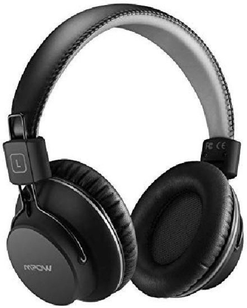 Mpow Foldable Headset With Microphone Hi Fi Sound Deep Bluetooth