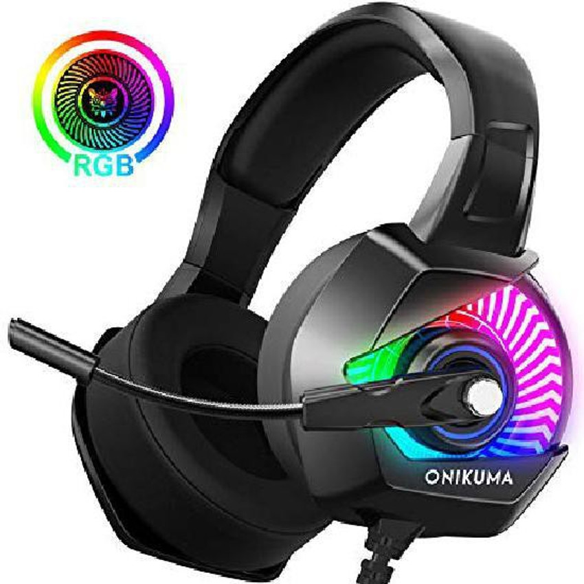 Onikuma Stereo Gaming Headset For Pc Ps4 Xbox One Noise
