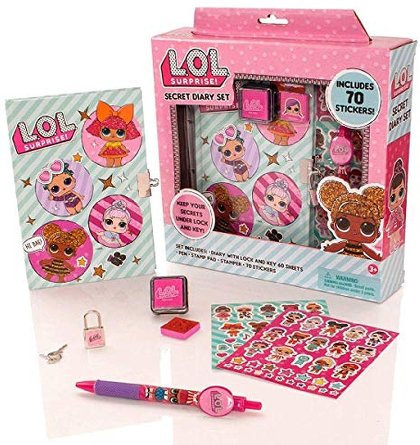 LOL Surprise 01619 Mga Secret Diary Set Small Multicolor Price