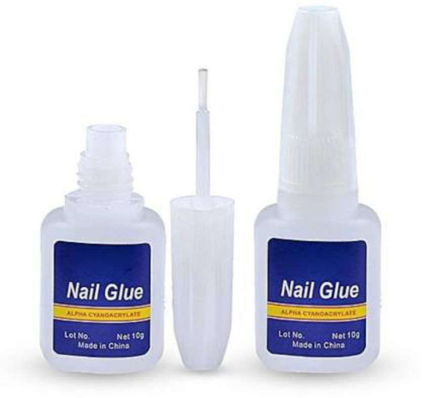 A 1 Top PACK OF 1 Best Quality Strong Brush on Nail Glue for