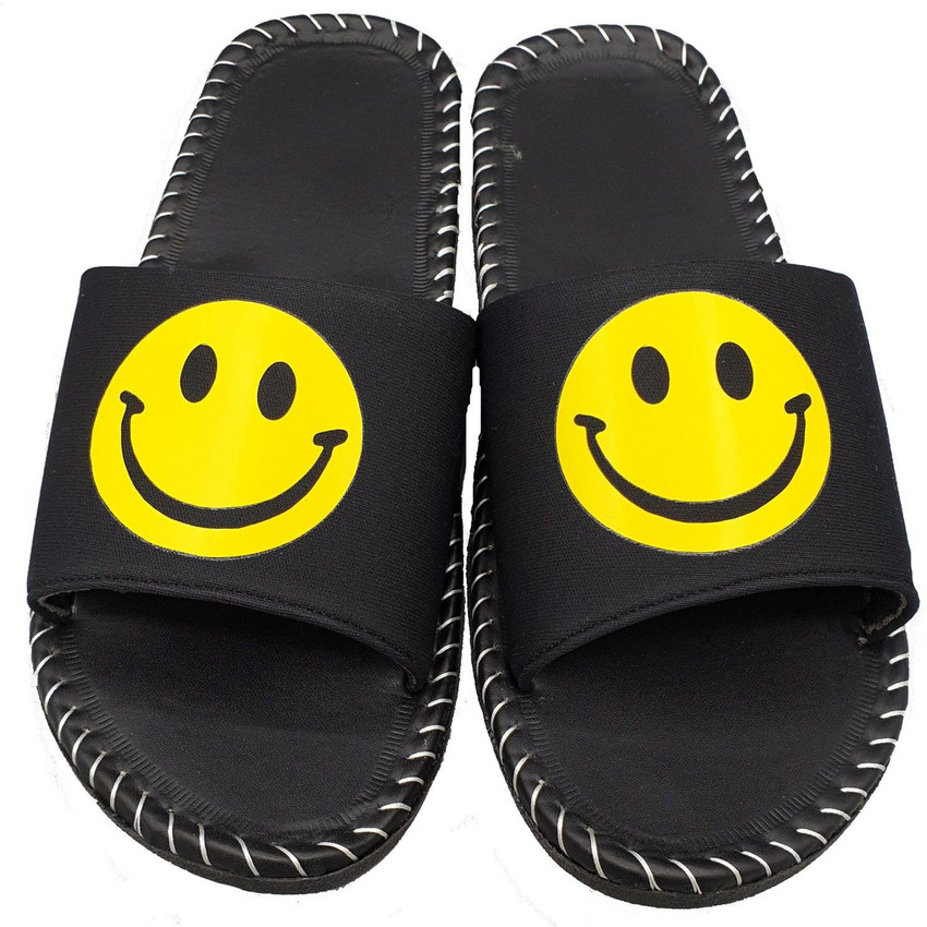 Happy face nike slides store