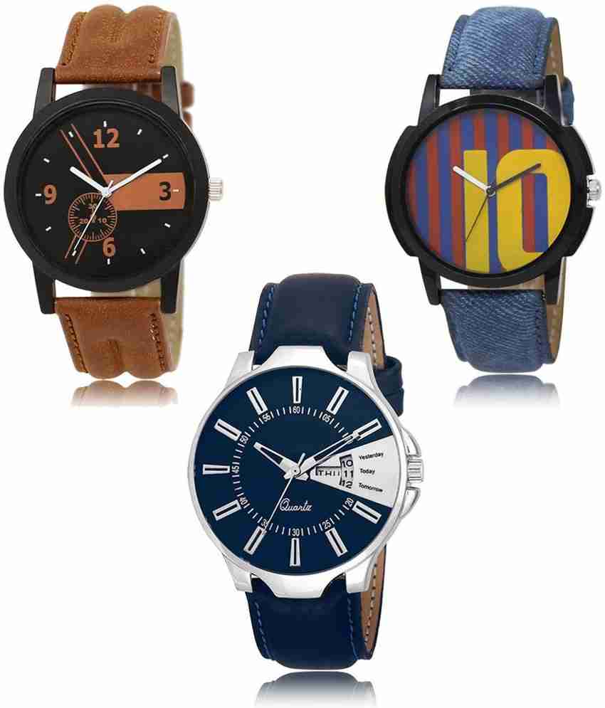SWIFFIN New latest Designer Combo of 3 Analog Watch For Men Buy SWIFFIN New latest Designer Combo of 3 Analog Watch For Men LR 01 10 23 Online at Best Prices in India Flipkart