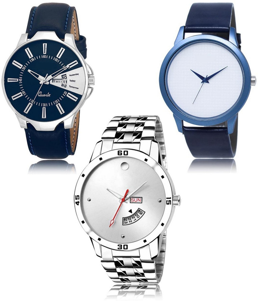 Friends Club New latest Designer Combo of 3 Analog Watch For Men