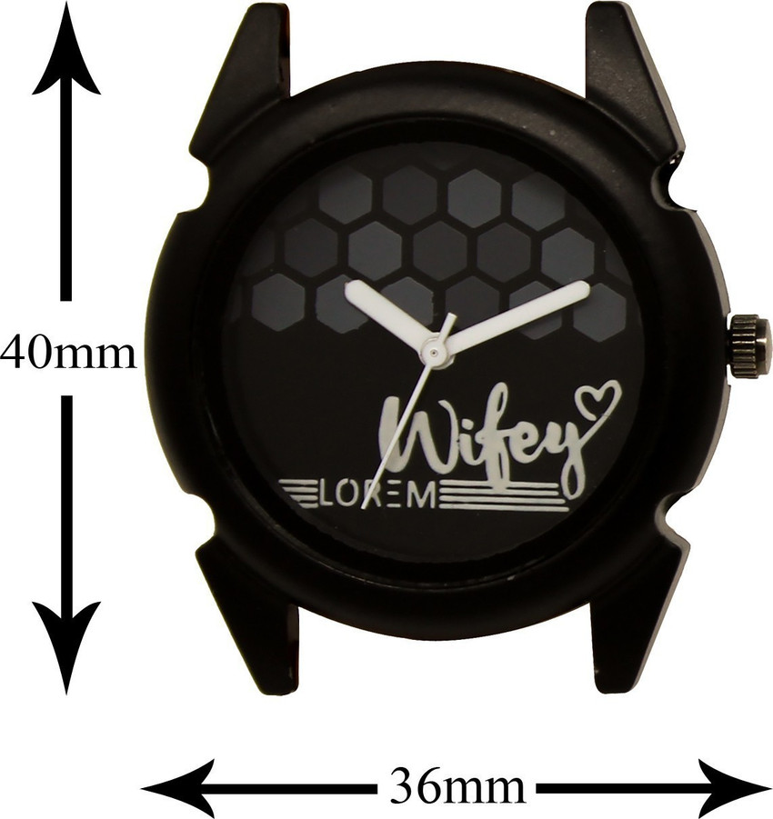 LOREM Couple Watches With Hubby Wifey Printed Dial Analog Watch For Couple Buy LOREM Couple Watches With Hubby Wifey Printed Dial Analog Watch For Couple FZ 32 235