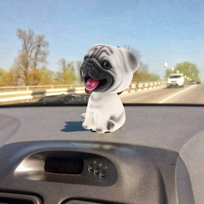 HSR Car Ornaments Bobblehead Dog Nodding Puppy Toys Car Dashboard