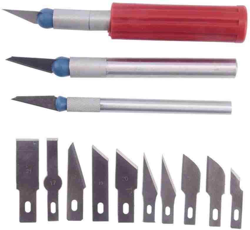  Exacto Knife Set, Craft Cutting Mat Kit, 55 PCS Precision  Carving Craft Hobby Knife Kit