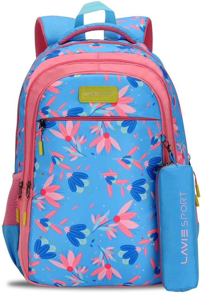 Lavie Sport backpack 22 L Backpack Blue Price in India Flipkart