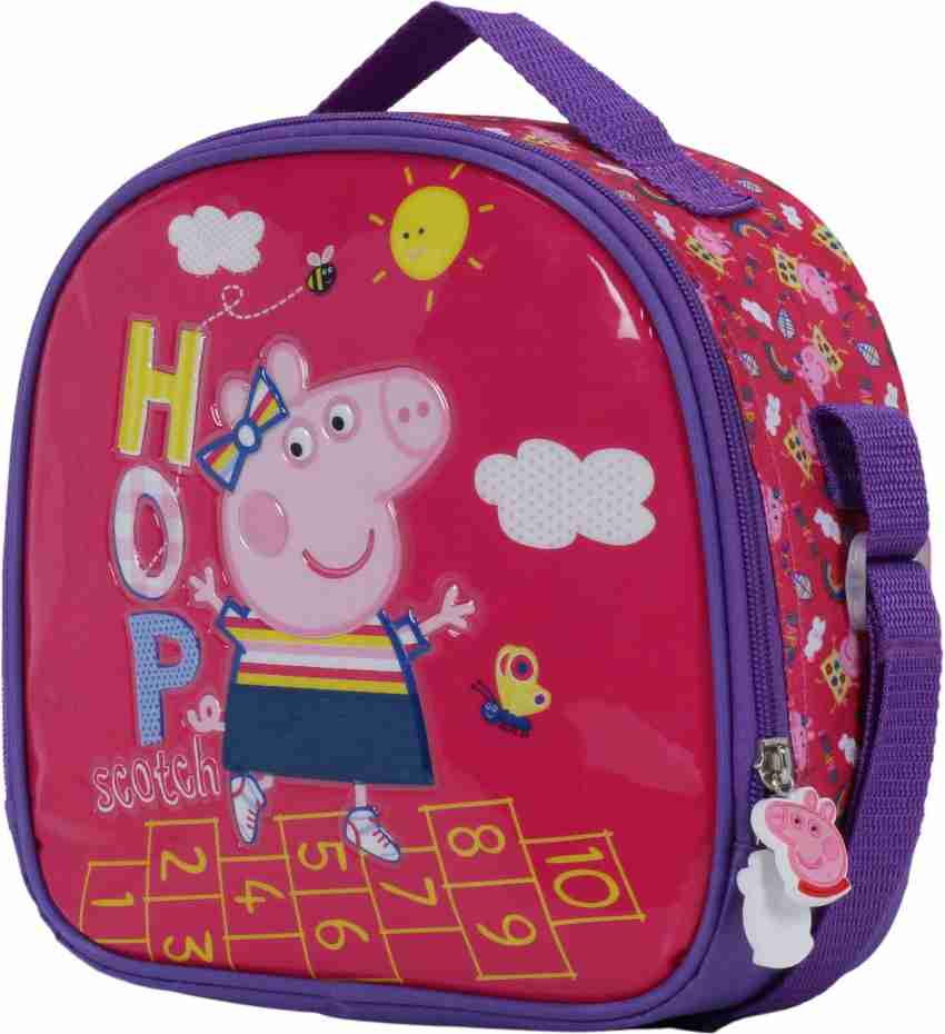 Peppa Pig Hopscotch Lunch Bag for Kids Girls & Boys, Age 3  Years and above Waterproof Lunch Bag - Lunch Bag