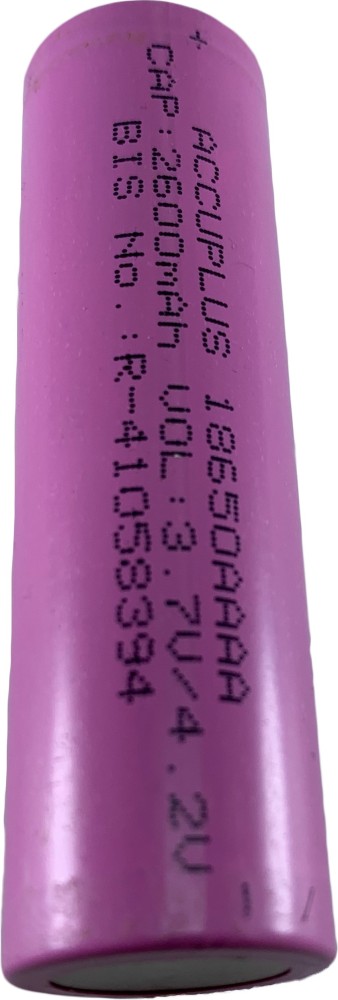 HUMSER 3.7V Lithium-ion 2600Mah 18650 Rechargeable Headless Battery/Cell