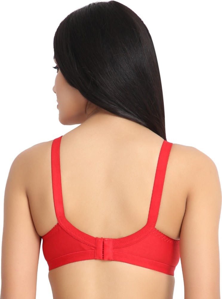 Buy online Red Solid Full Coverage Lightly Padded Bra from lingerie for  Women by Mesua Ferrea for ₹349 at 61% off
