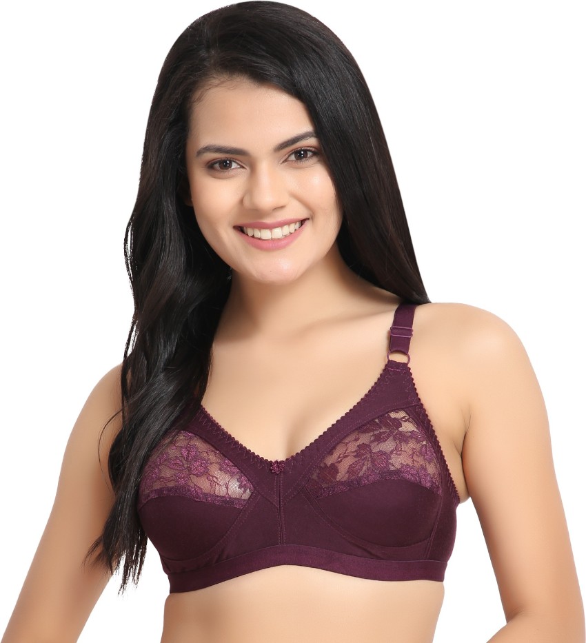 FLORA TRINITY Women Bralette Non Padded Bra - Buy FLORA TRINITY Women  Bralette Non Padded Bra Online at Best Prices in India