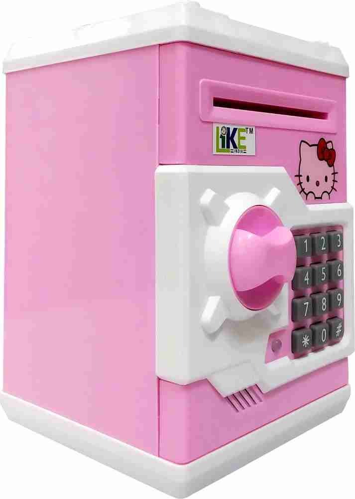 Girls shop coin bank