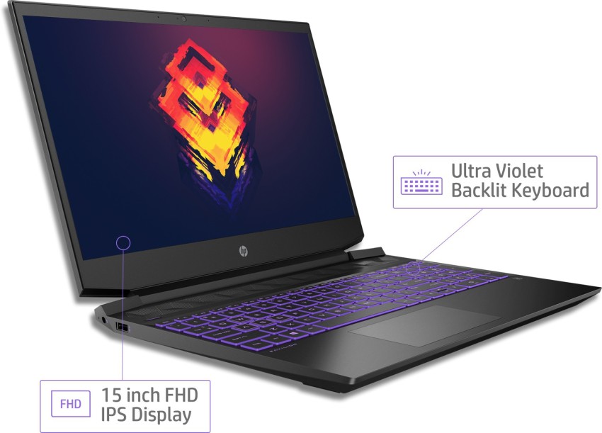 HP Pavilion AMD Ryzen 7 Quad Core 3750H 8 GB 1 TB HDD 256 GB