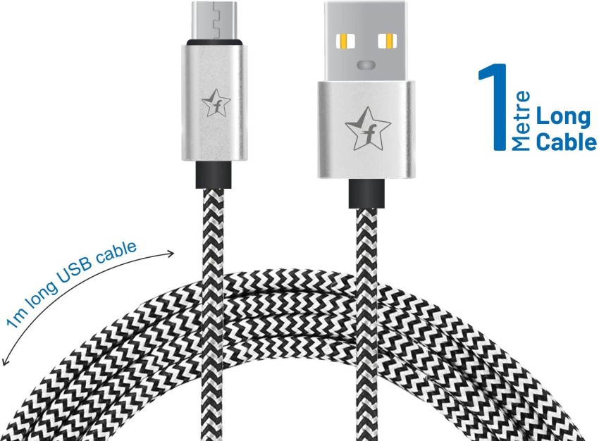 Mobile Accessories, Flipkart Smartbuy Charging Cable Micro Usb