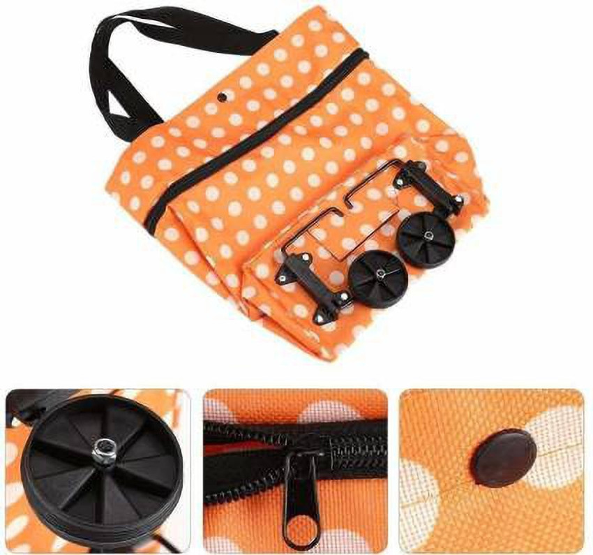 BRANDSHOPPY Vegetable Trolley Bag Grocery Bag Price in India Buy