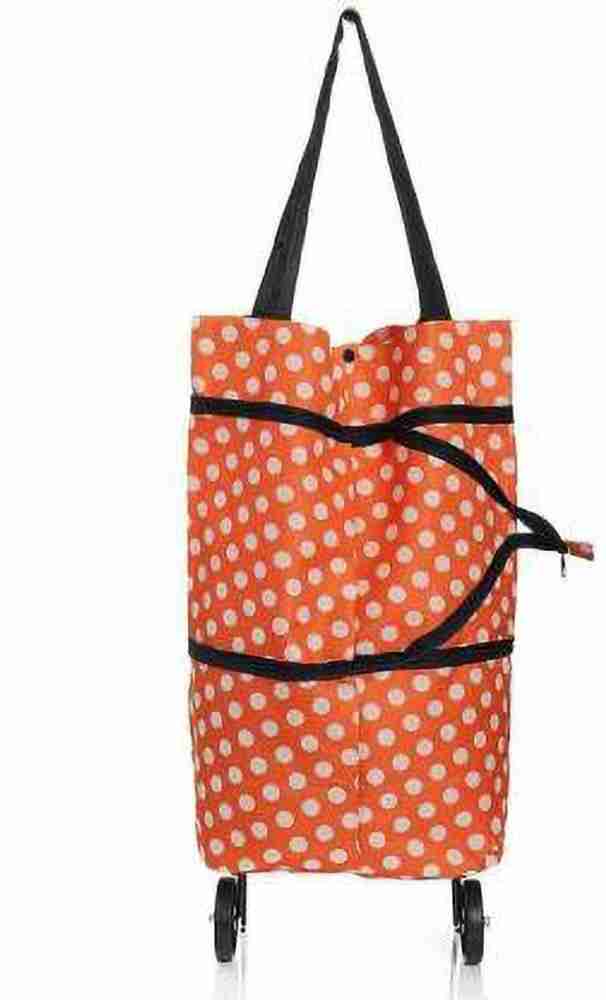 BRANDSHOPPY Vegetable Trolley Bag Grocery Bag Price in India Buy