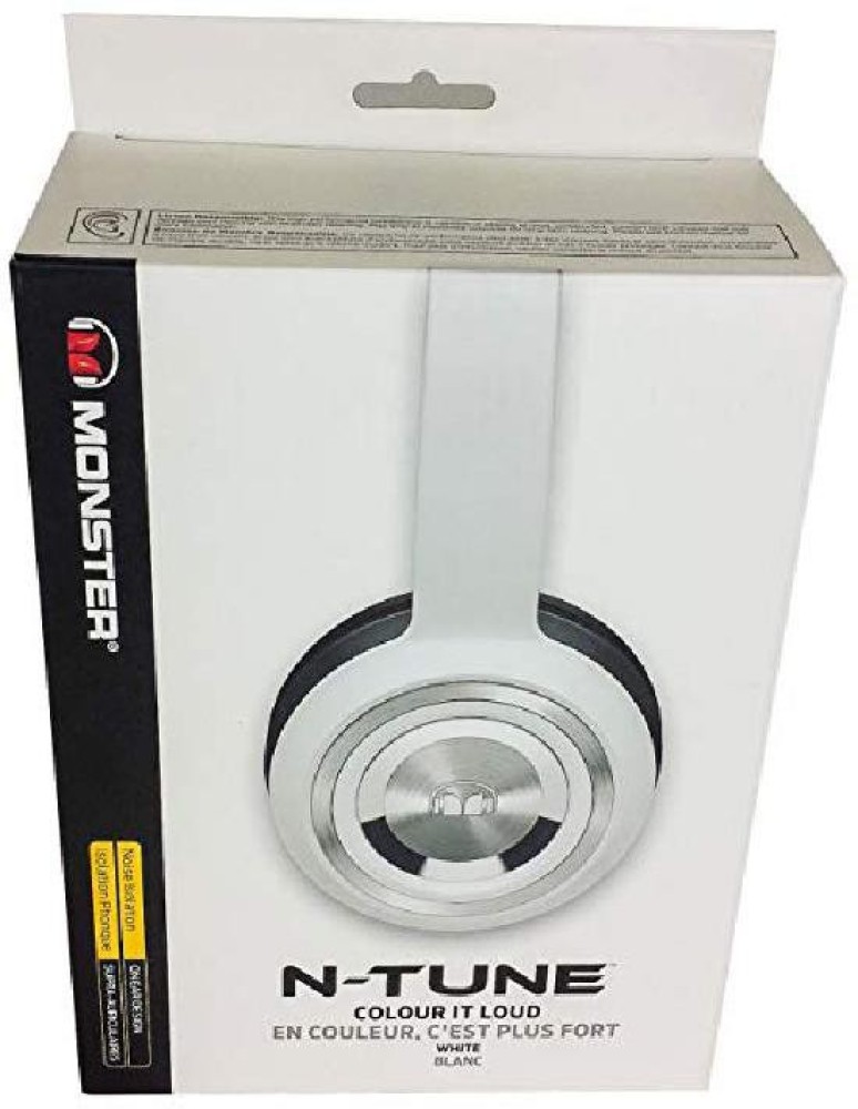 Monster N Tune On Ear Headphones With Controltalk Wired without