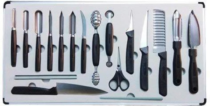 Fruit Platter Tool, Vegetable Carving Knife, Stainless Steel