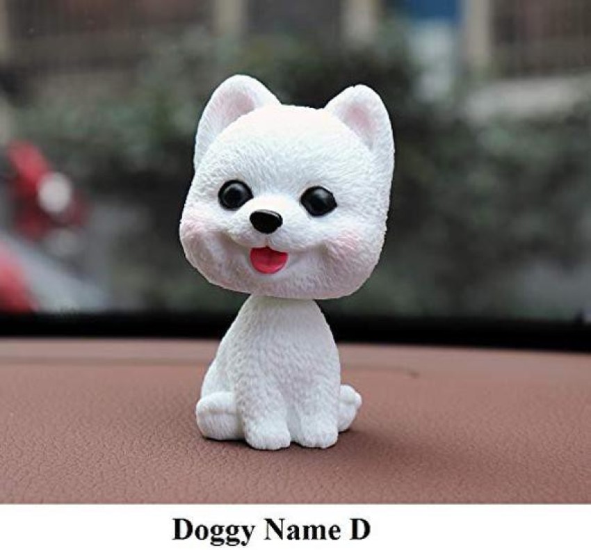 Spring Shaking Head Dog Toy Home Car Dashboard Decoration Bobble-Head Puppy  Doll Cute