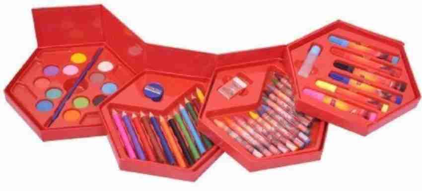 Multicolor Art Box Coloring Box Set Art Set Colour Kit 46 Pcs