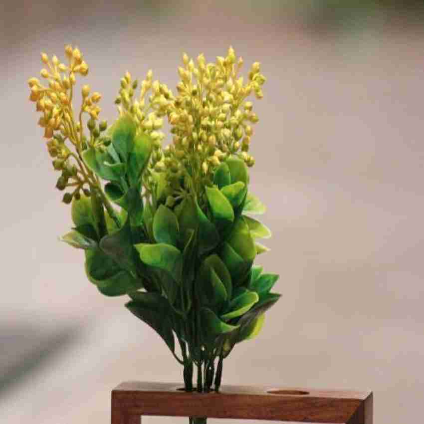SATYAM KRAFT 3 sticks Artificial Flowers Fake Blossom Bouquet