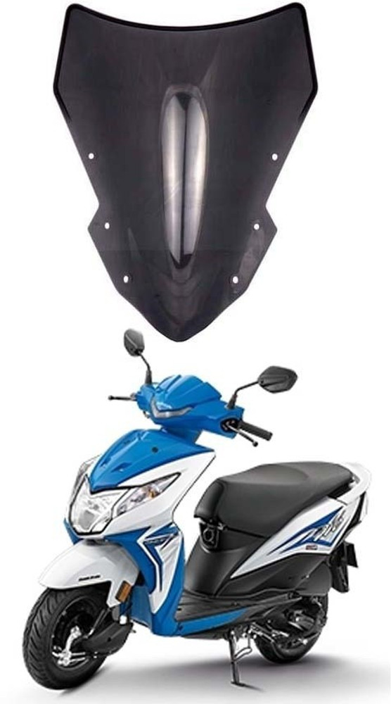 Honda dio sale visor price