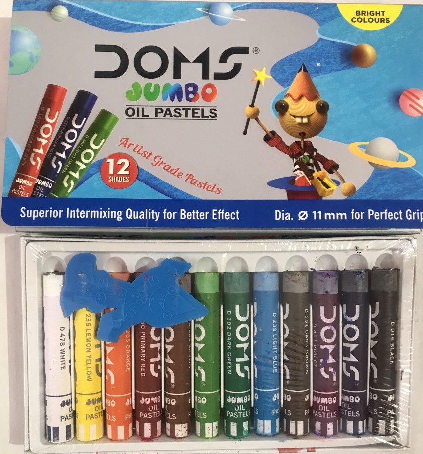 Doms Oil Pastels ( Pack of 12 Shades )