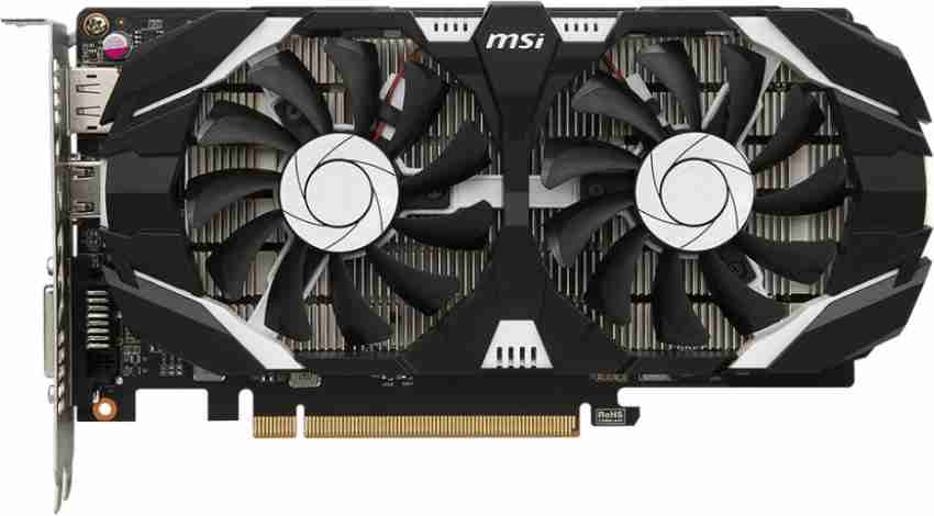 MSI NVIDIA GeForce GTX 1050 Ti 4GT OCV1 4 GB GDDR5 Graphics Card