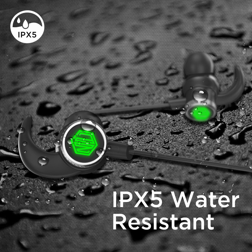 Nu Republic Rouser Max Green Black Bluetooth Headset Price in
