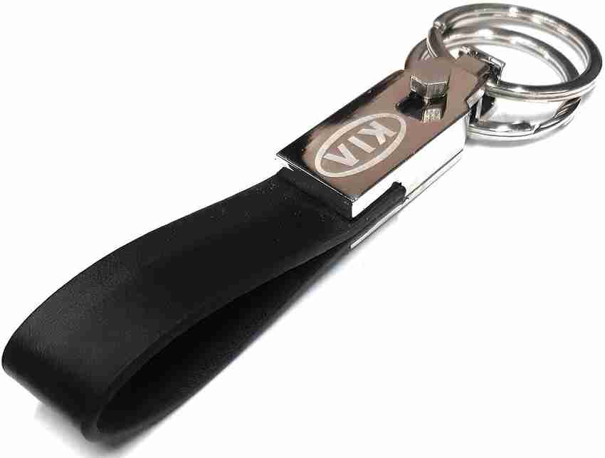 Kia leather hot sale keychain