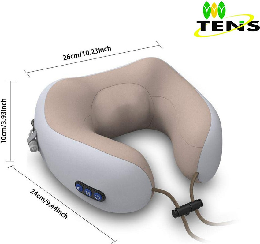 TENS 091 Travel Neck Pillow Massagers for Pain Relief Shiatsu