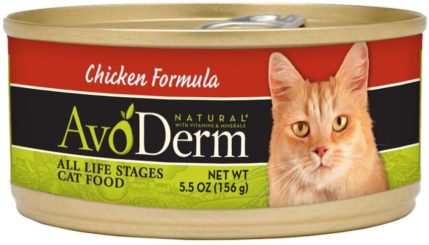 AvoDerm Natural Chicken Formula Canned Wet Cat Food Chicken 0.15