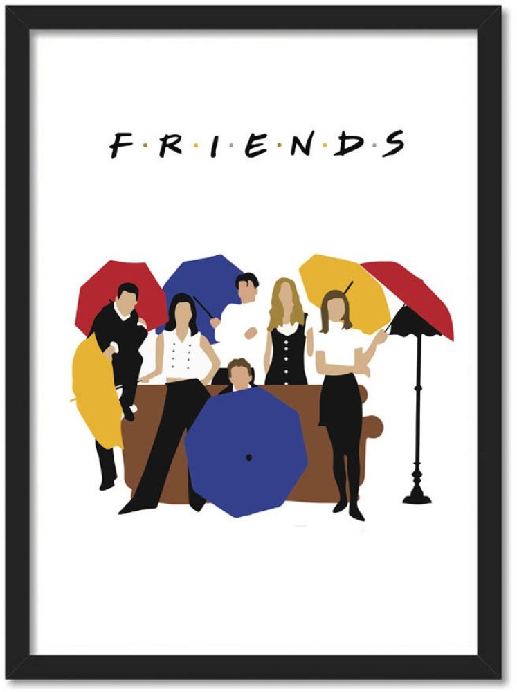 Friends Tv SeriesFrame Poster for Room & Office(10x13 inch,Framed) Paper  Print - TV Series posters in India - Buy art, film, design, movie, music,  nature and educational paintings/wallpapers at