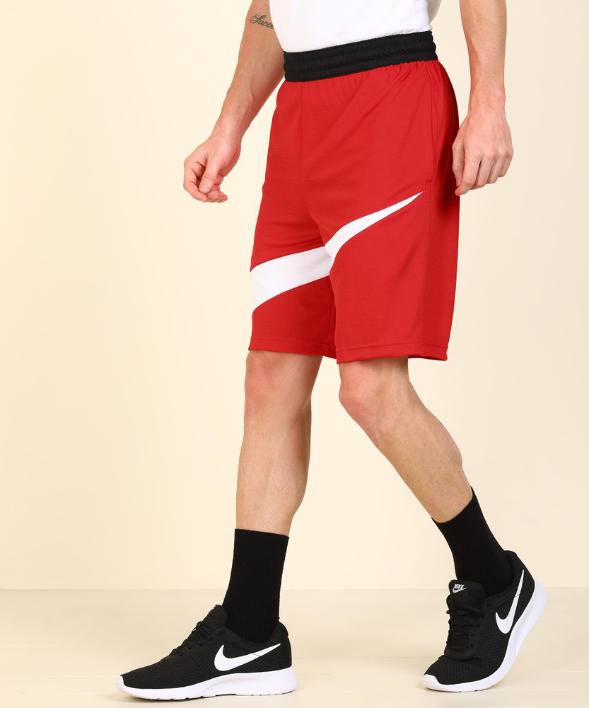 Nike basketball shop shorts red